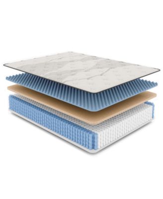 Nina 12.5" Hybrid Copper Medium Pillow Top Mattress, Queen