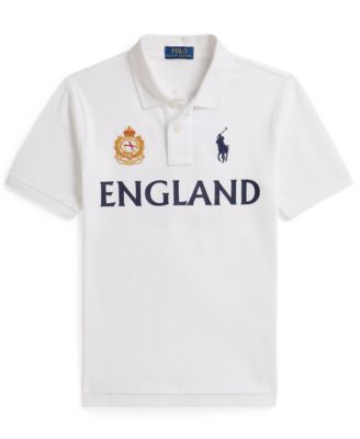 Boys' 8-20 England Cotton Mesh Polo Shirt