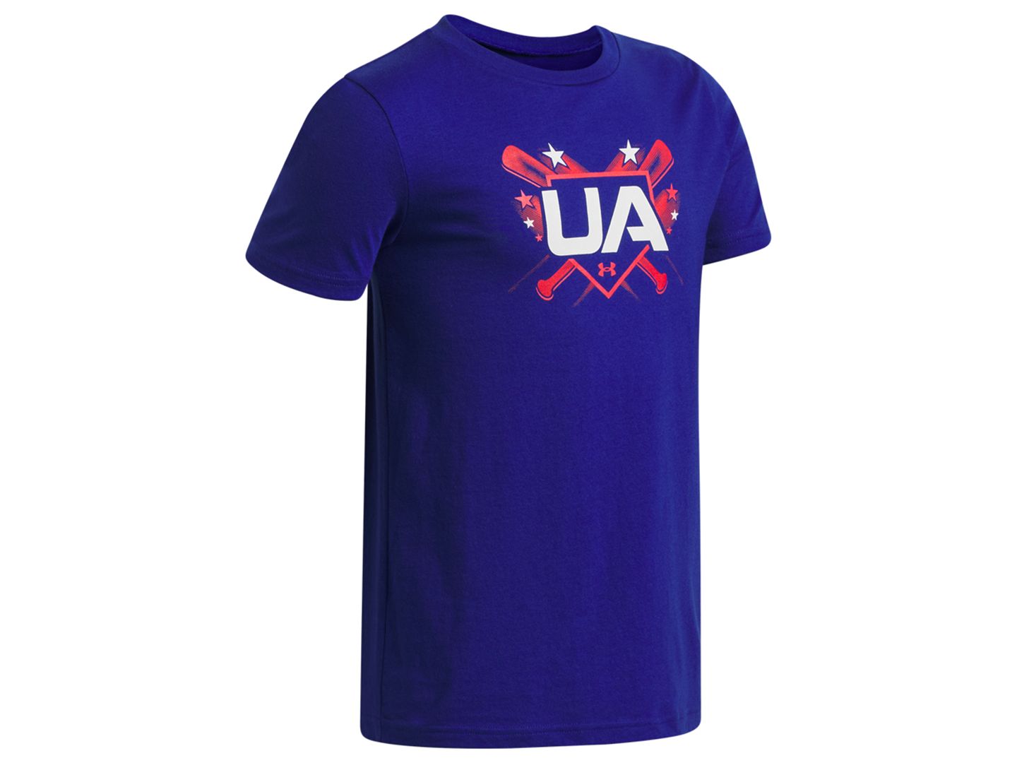 Футболка Under Armour Baseball Americana Short-Sleeve Baseball Graphic T-Shirt для мальчиков, цвет: Королевский синий — фото 3