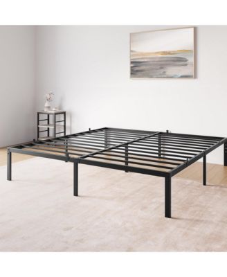 14 Inch Heavy Duty Metal Bed Frame-High Profile-Stable Noise Free-Easy Quick Assembly.