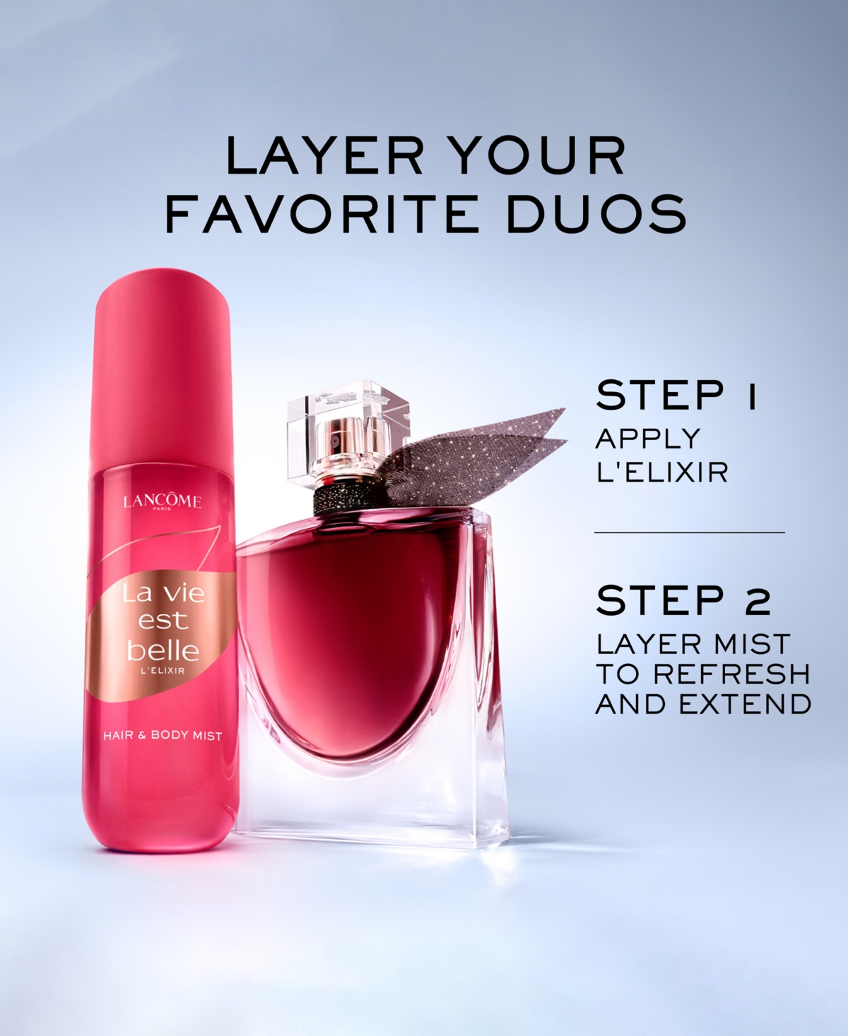 Lancome La Vie Est Belle L'Elixir Hair and Body Mist, 3.4 oz.