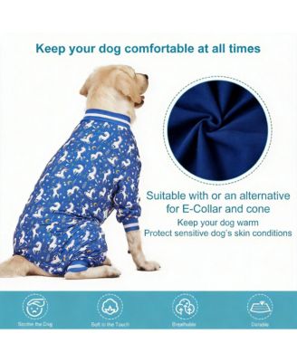 Large Dog Comfortable Pajamas for Recovery and Sleep