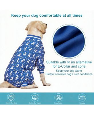 Large Dog Comfortable Pajamas for Recovery and Sleep