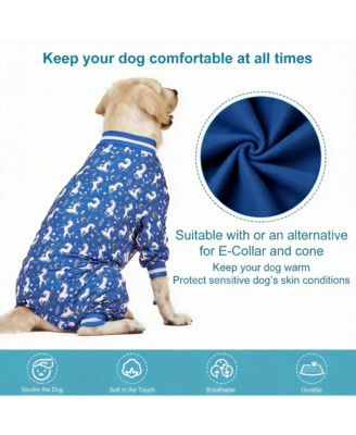 Large Dog Comfortable Pajamas for Recovery and Sleep