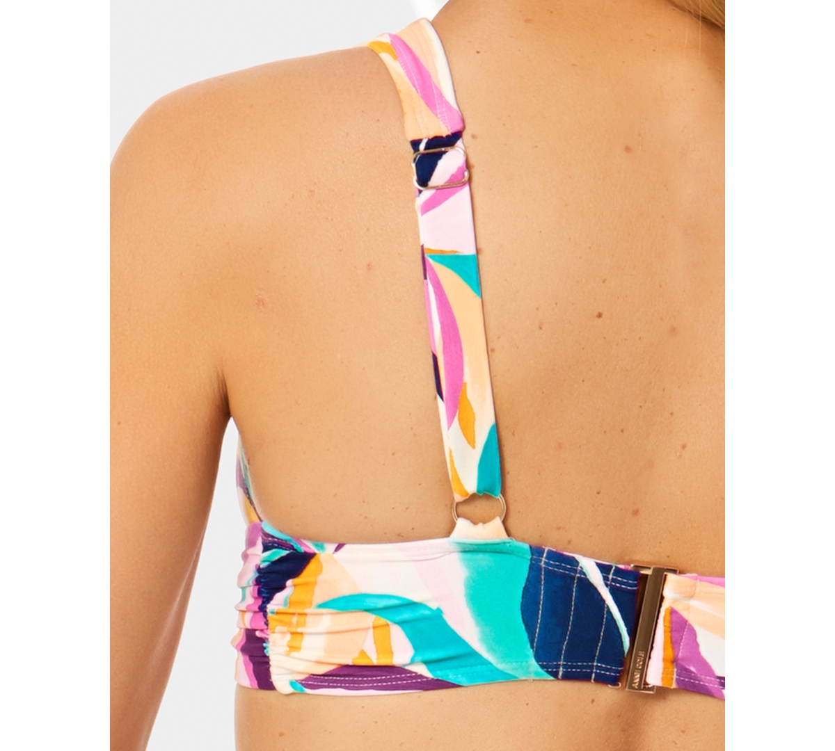 Anne Cole Women's Soft Shirred Band Swim Bralette