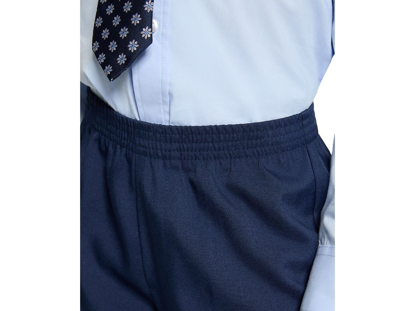 Комплекты Haggar SmartWash Washable Vest, Shirt, Pants and Tie, 4-Piece Set для мальчиков, цвет: Тёмно-синий / Синий — фото 6