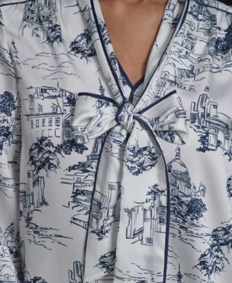 Women's V-Neck Blouse