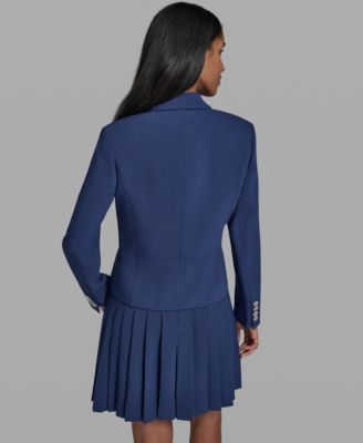 Women's 3-Button Cropped Jacket