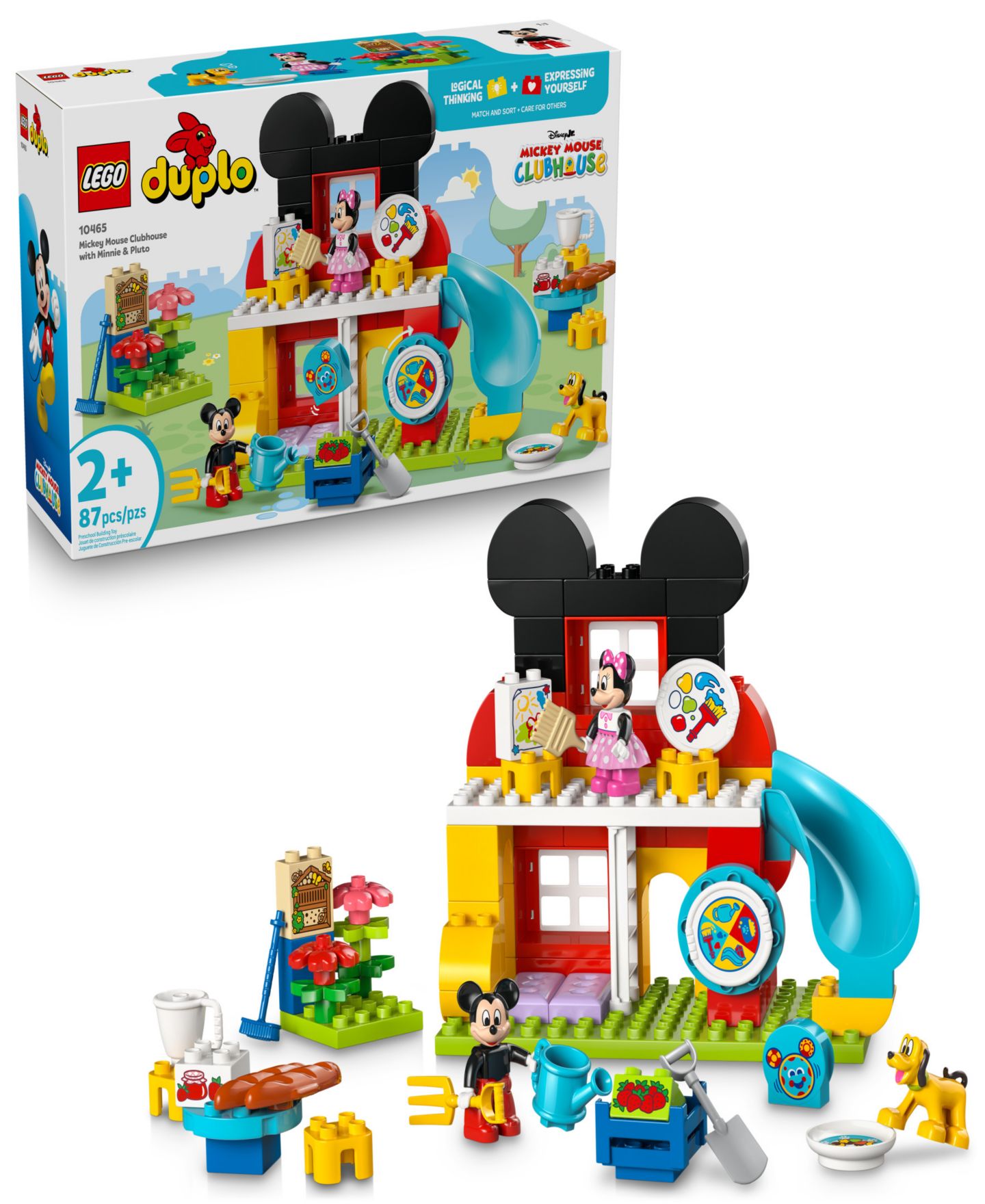 Детский конструктор LEGO® Duplo Disney Mickey Mouse Clubhouse Building Set, 10465 — фото 1