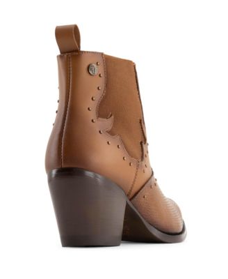 Women's Genuine Leather Western Boots