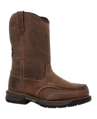 Men's Athens 360 11" Pull-On Waterproof Moc-Toe Nano Composite Toe Work Boot