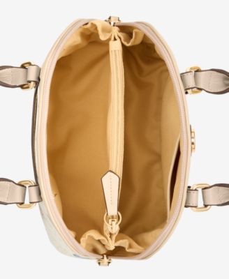 Sea Print Mini Dome Satchel