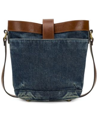 Patricia Nash Margaux Small Woven Denim Crossbody Bag - Macy's