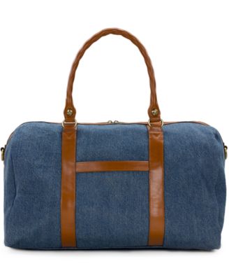 Milano Extra-Large Denim Weekender Duffel Bag