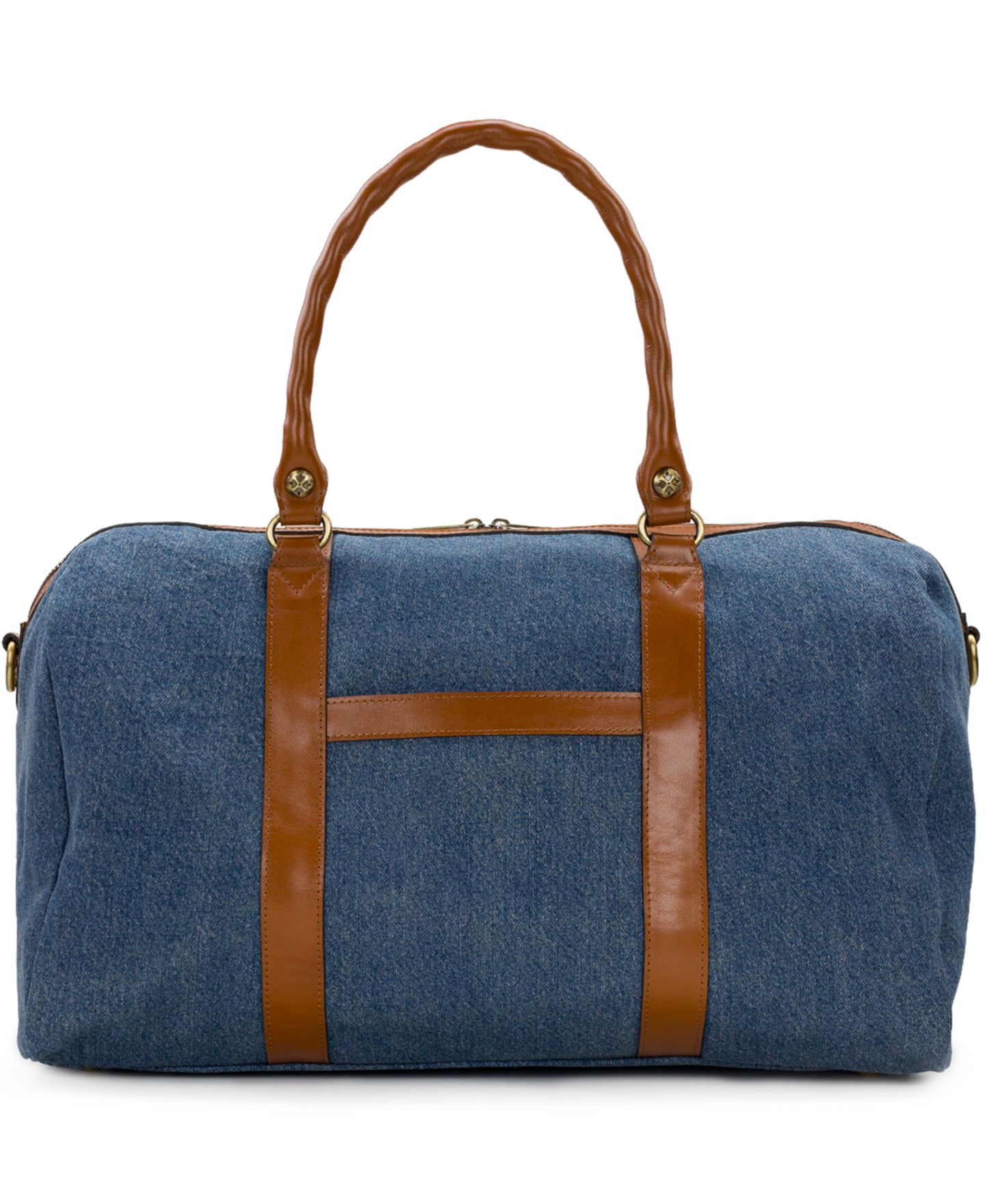 Женская сумка Patricia Nash Milano Extra-Large Denim Weekender Duffel, цвет: Джинсовый — фото 2