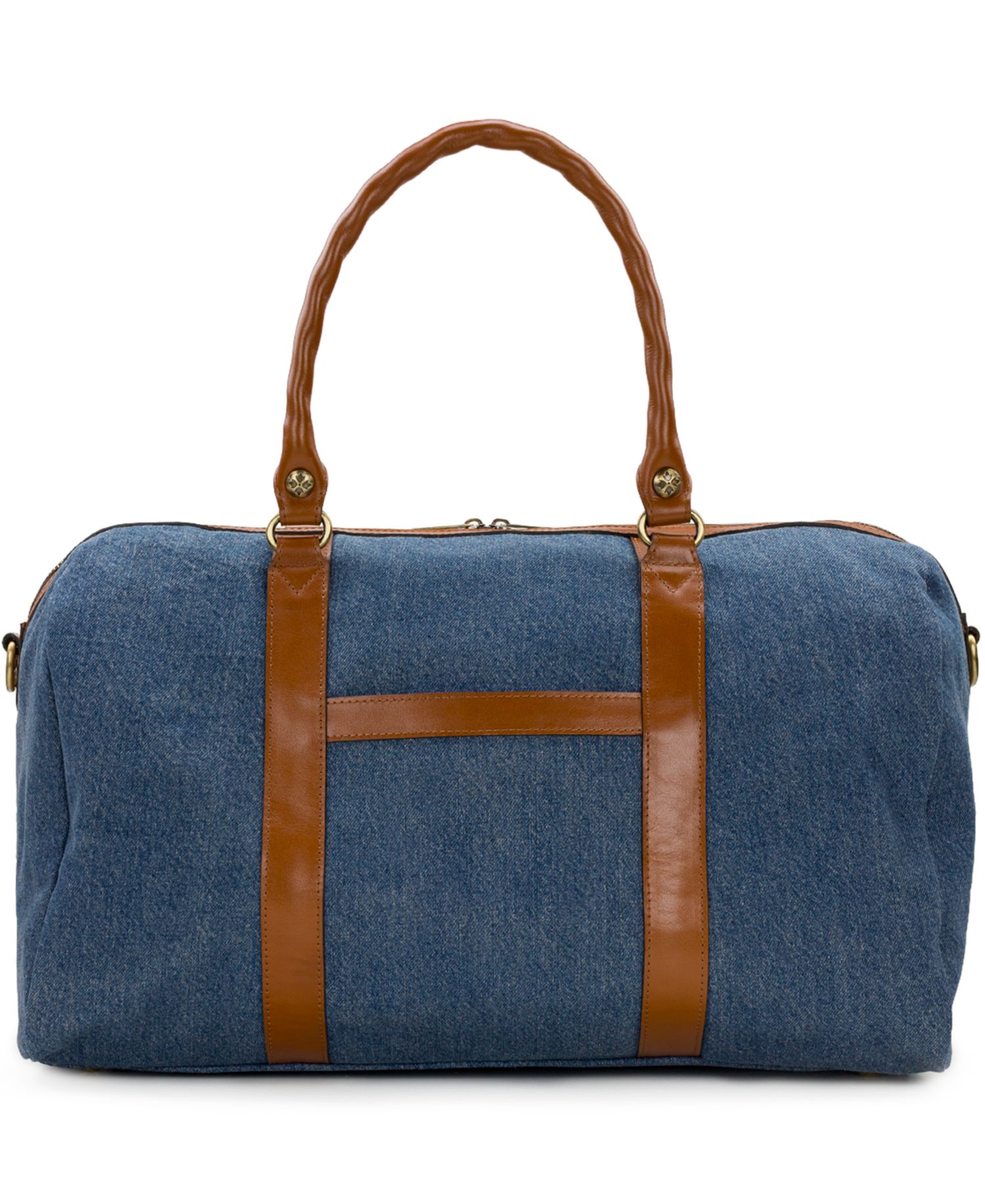 Milano Extra-Large Denim Weekender Duffel Handbag