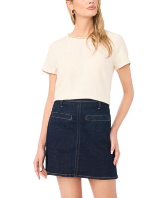 Women's Crewneck Short-Sleeve Top