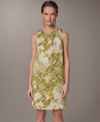 Women's Abstract Print Knee Length Dress