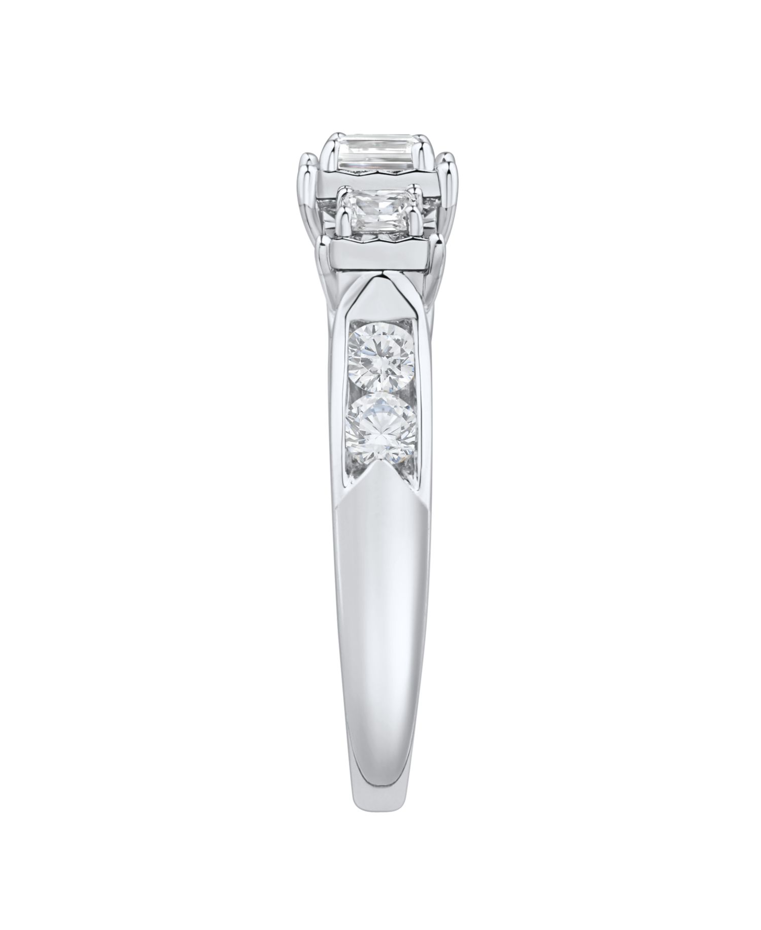 Diamond Engagement Ring (1 ct. t.w.) in 10k White Gold