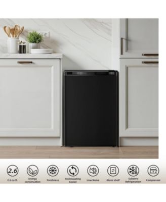 2.5 Cu. Ft. Compact Refrigerator with Chiller Compartment