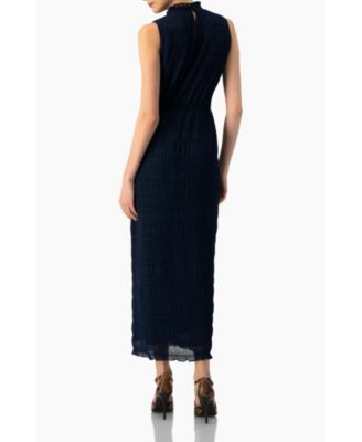 Women's Sleeveless Long Pleated Dress