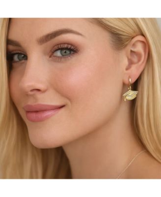 Limitless Graduation Cap Huggie Hoop Earrings