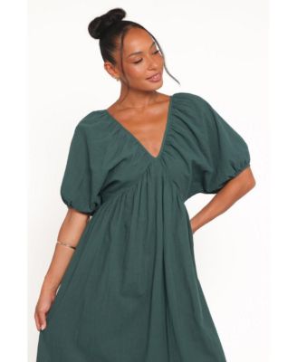Women's Sullivan Puff Sleeve Maxi Dress