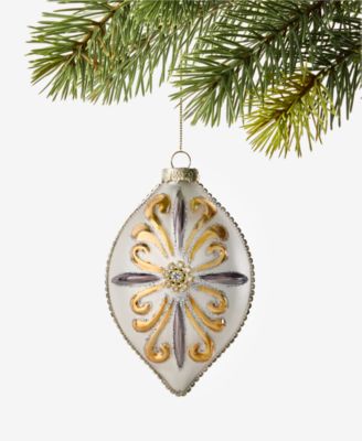 Blessed with Snowflake Finial Ornament