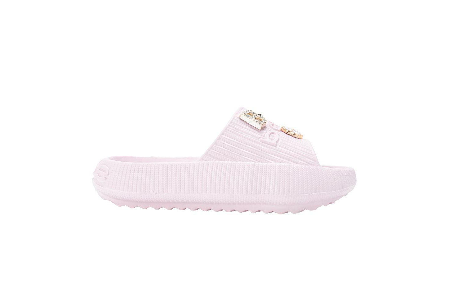 Big Girls Girls EVA Slide - Lightweight Comfy Slide Sandals with Metal Charms