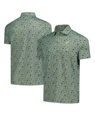Men's&nbsp;Green WM Phoenix Open Printed Polo Shirt