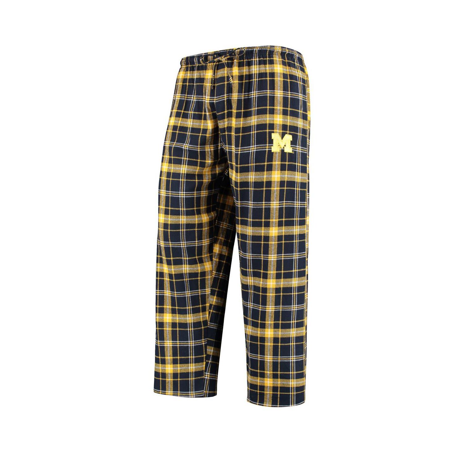 Men's Navy/Gold Michigan Wolverines Ultimate Flannel Pants