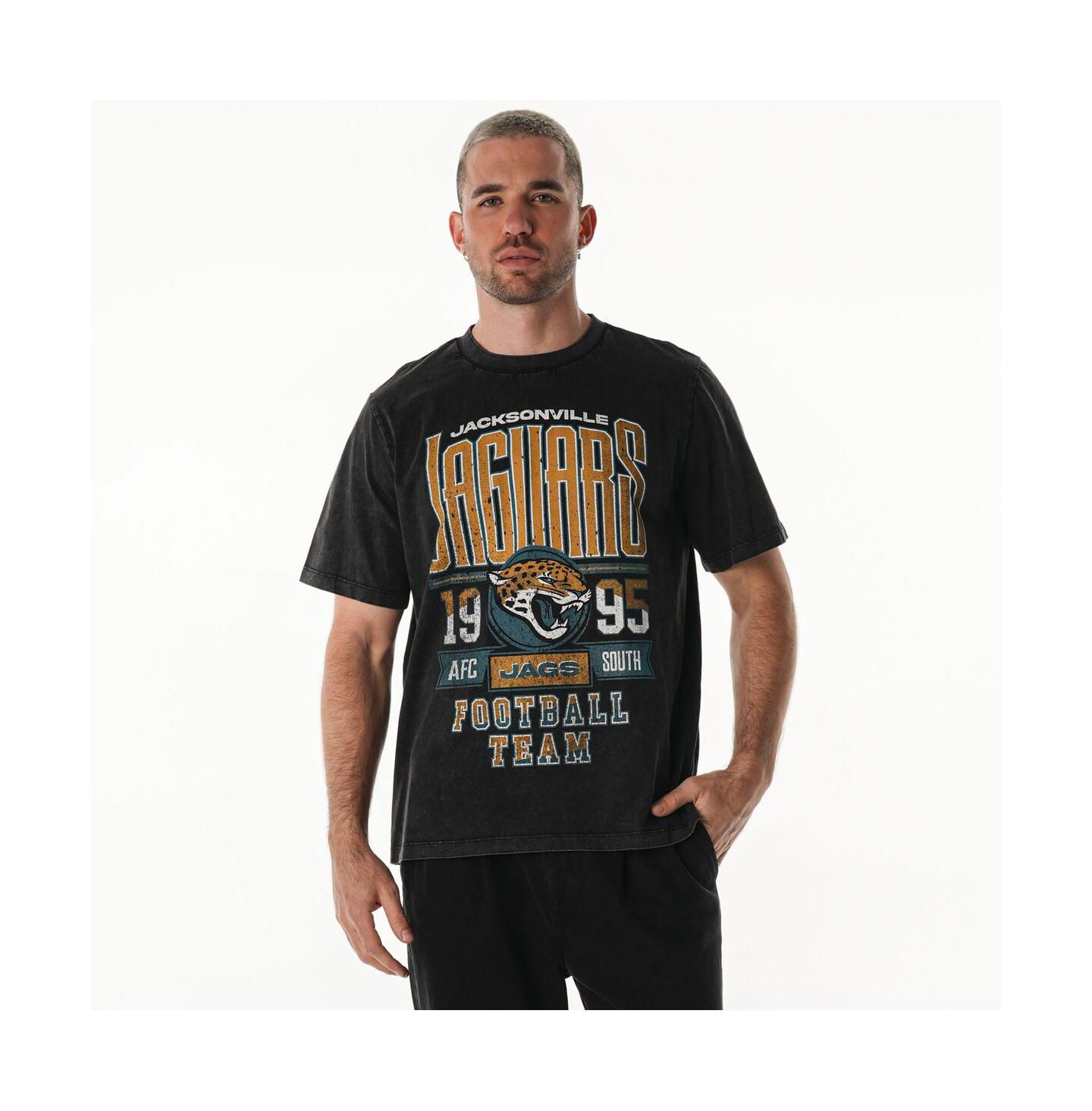 Футболка The Wild Collective Black Jacksonville Jaguars Band — фото 1