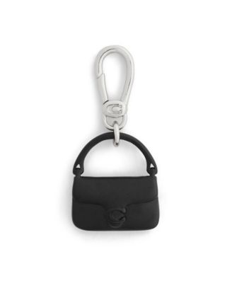 Black Collectible Signature Sculpted C Handbag Jewelry Charm