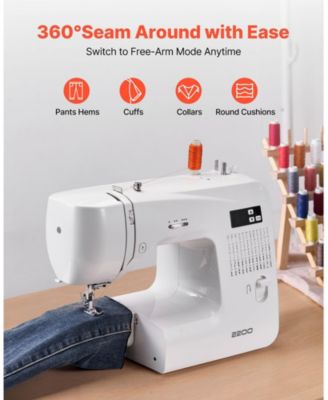 Computerized Sewing Machine with 60 Stitch Patterns & LED Display Screen