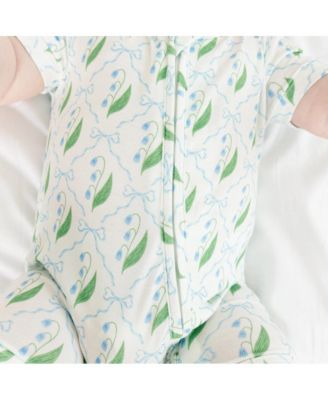 Baby Girls Bluebell Bows Bamboo Sleeper