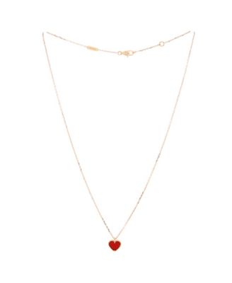 Sweet Alhambra Heart Pendant Necklace