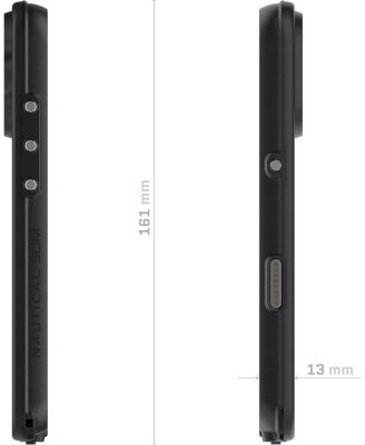 iPhone 17 Nautical Slim Case, MagSafe Compatible, Non Slip Grip Protection