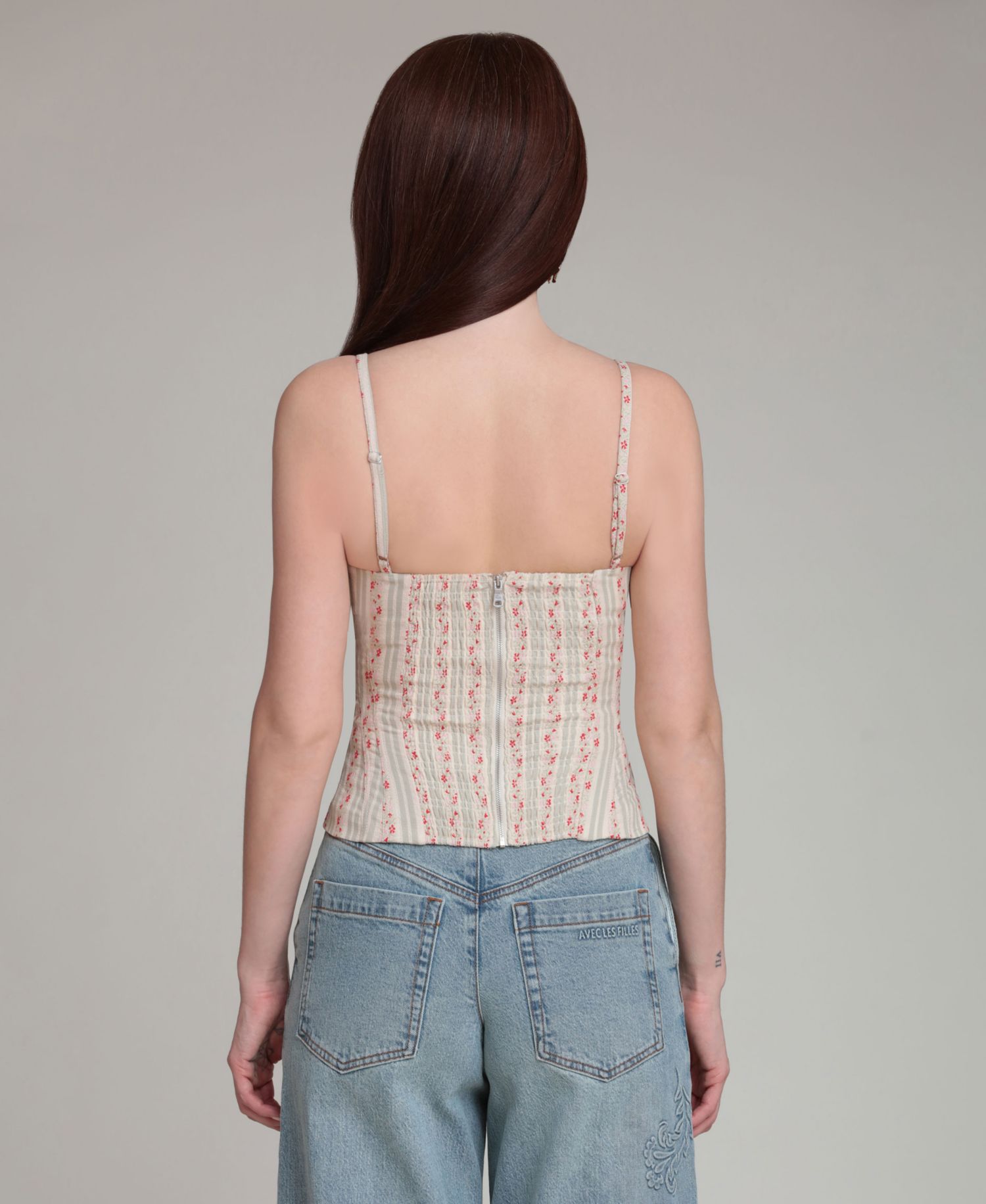 Women's Sweetheart Neck Mini Top