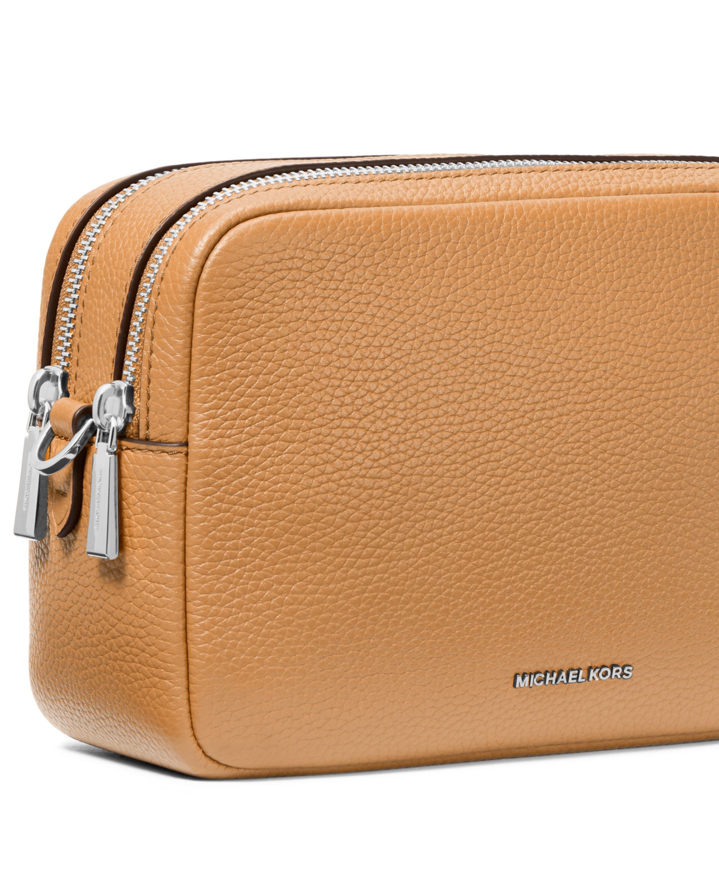 Женская сумка Michael Kors Bryant Medium Chain Camera Crossbody Handbag, цвет: Арахисовый — фото 2