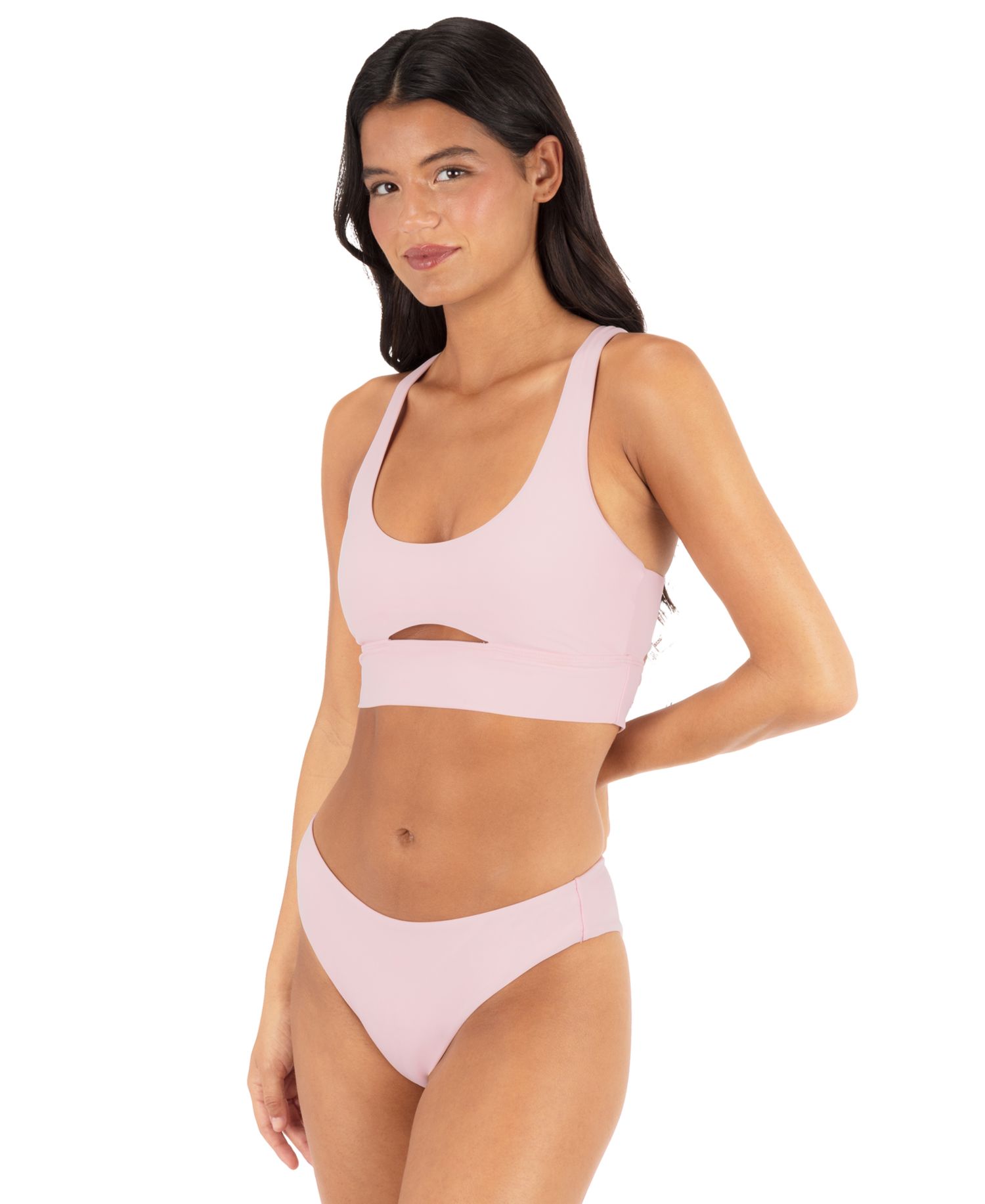 Women's Max Solid Cheeky Swim Bottoms