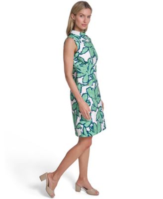 Sleeveless Turtleneck Dress - Macy's