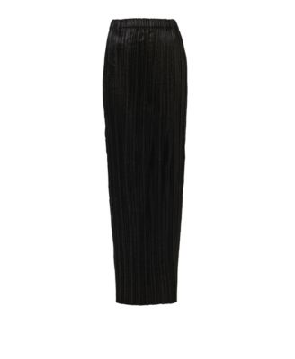 Women's Fitted Plisse Skirt