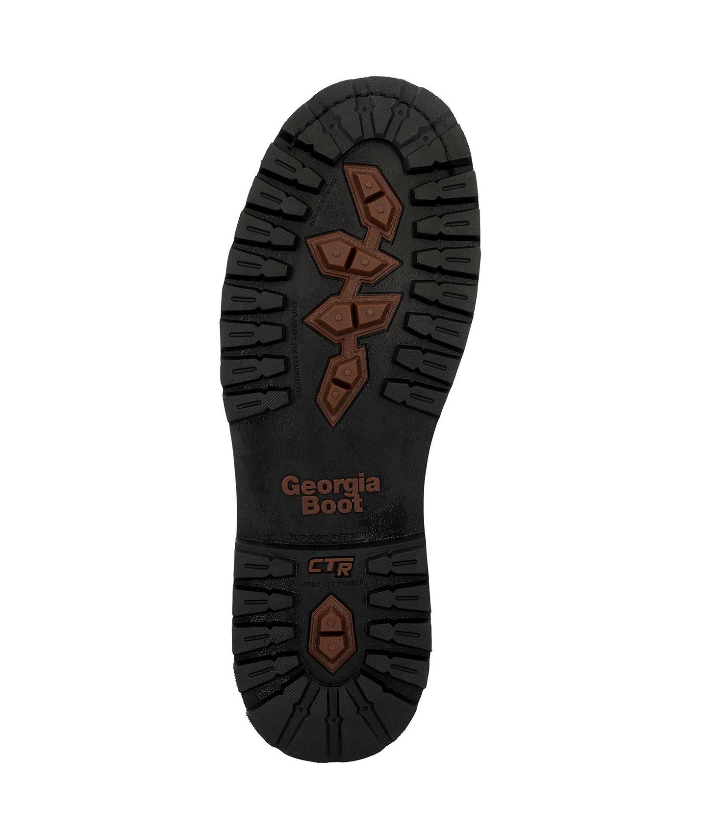 Мужские ботинки GEORGIA BOOT Core Low Heel Waterproof Logger Work Boot, цвет: Коричневый — фото 4