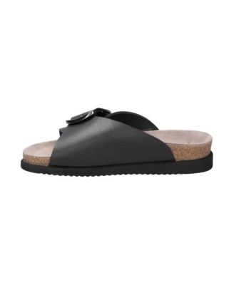 Women's Hariana Leather Cork Slide