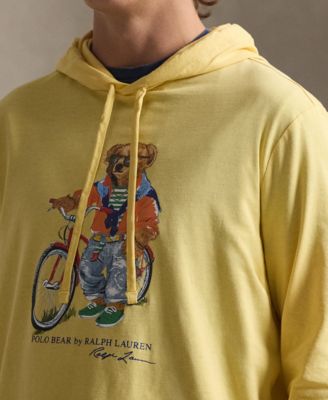 Men's Long-Sleeve Hooded T-Shirt