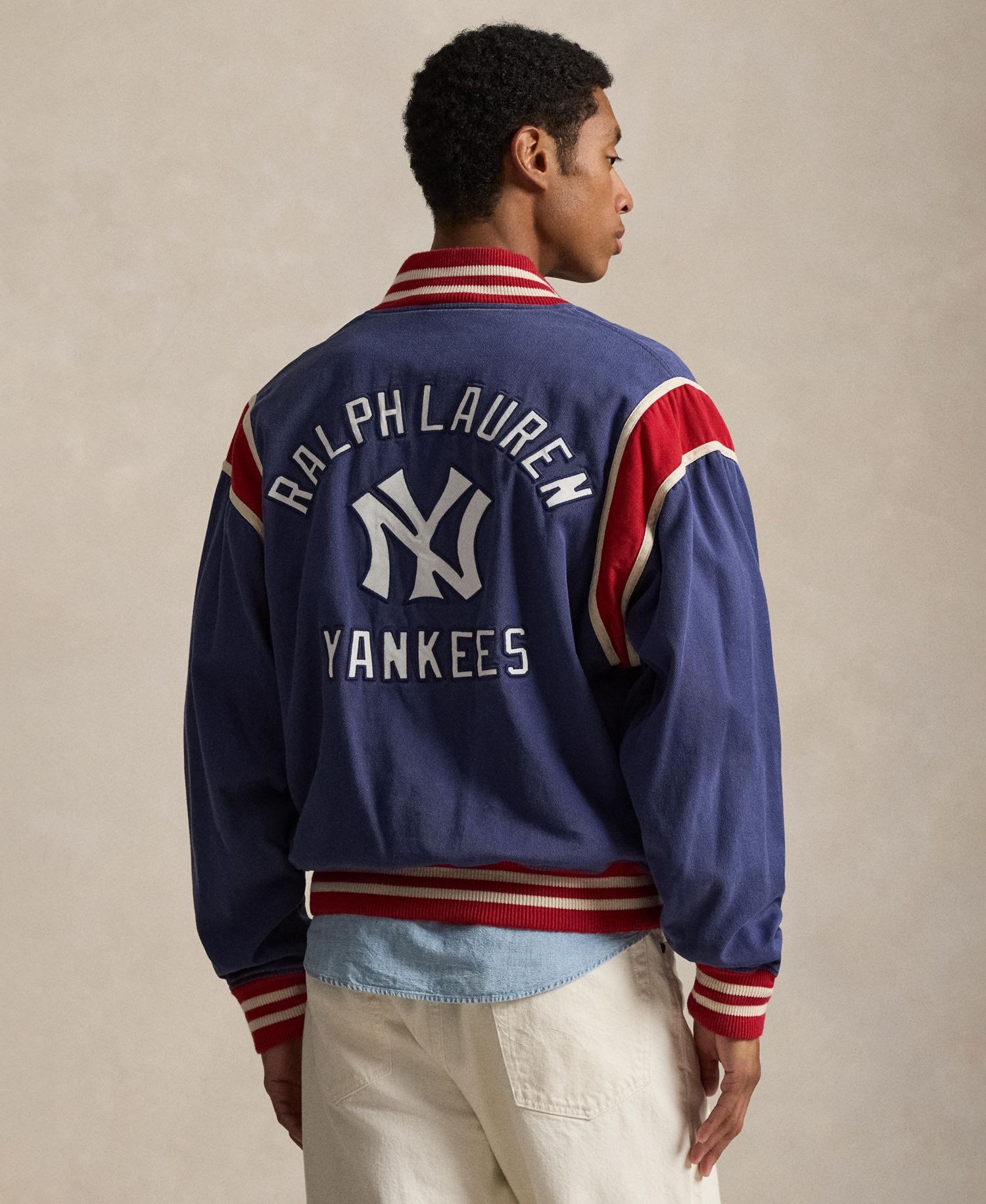 Men's Twill Bomber Jacket