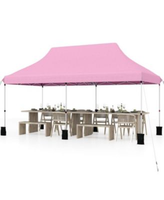 Foldable Outdoor Canopy Gazebo with Storage Bag