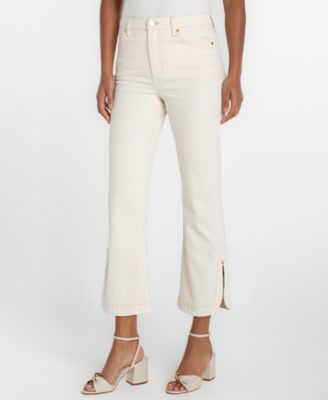 Petite Hannah Crop Flare Jeans