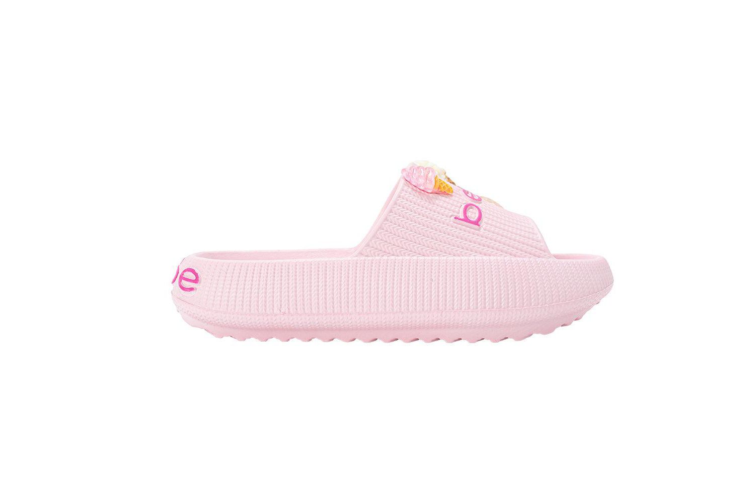Girls Girls EVA Slide - Lightweight Comfy Slide Sandals with Ice Cream Charms