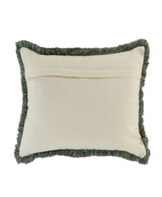 Katherine Embroidered Decorative Pillow, 14" x 20"